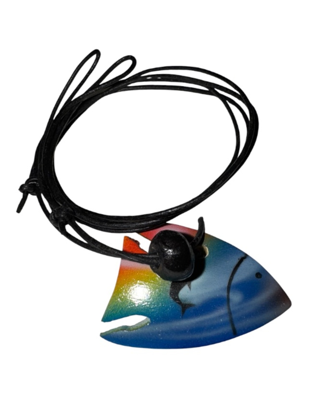 Colorful Fish Pendant Necklace